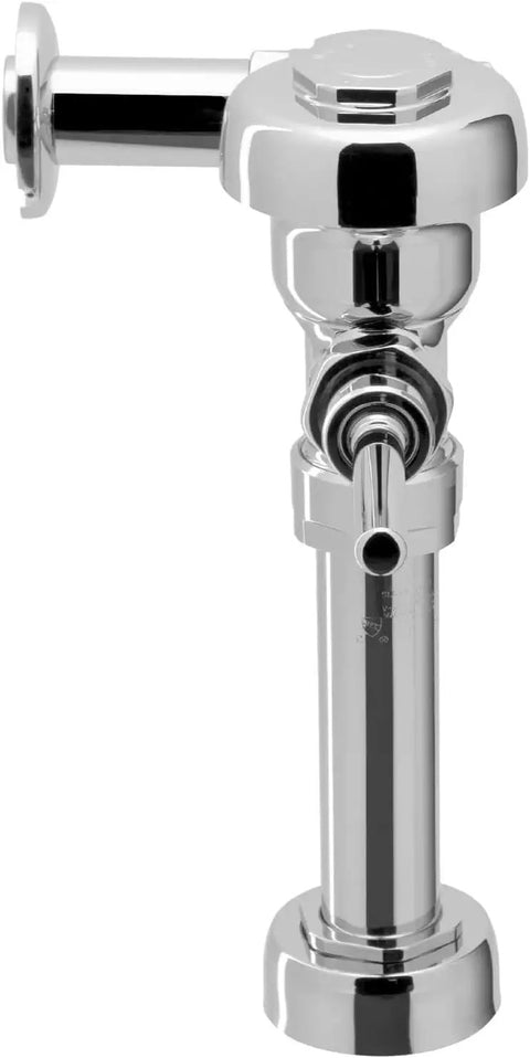 Exposed Manual Water Closet Flushometer Built Tough For Real World Commercial Restrooms With 1.6 GPF Flush Valve Polished Chrome