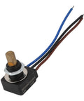 Rotary Potentiometer With Linear Taper Adjustable Resistor IP65 Waterproof 0.25W Power Rating 320 Degree Rotation Knob for Audio Gear