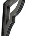 Built Tough Heavy Duty Wrought Iron Bracket For Countertops Cabinets And Shelves 2 In W X 12 In D X 15 In H Antiqued Pewter