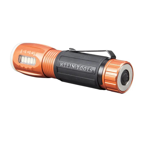 LED Flashlight And Work Light With Magnetic End, Compact, Durable And Waterproof, Hands Free Illumination, 12 Hour Run Time