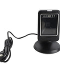 Versatile Barcode Scanner 1D 2D QR Reader with CMOS Sensor for Warehouse and Library Use Black USB plug