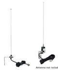 NMO Antenna Mount With 13ft RG58 Cable And L Shape Bracket, Low Profile Mobile Antenna Kit With NMO Connector for radios