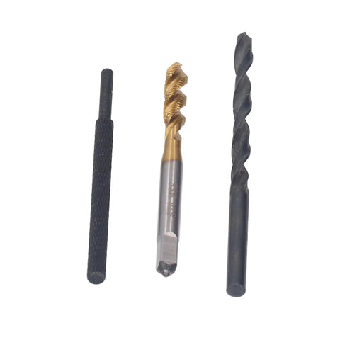 Solid Keenso 54Pc Metric Thread Repair Kit Made From Tough Stainless Steel For Home Use Fixing Stripped Screws And Damaged Threads With A Heavy Duty Tool That Gets The Job Done Quick And Easy. Three drill and tap tools