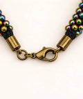 Antique Bronze 2mm Cord End Caps With Lobster Claw Clasps Durable Glue In Jewelry Findings For Kumihimo Beadwork close-up
