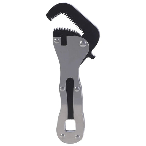 Miniature Rough Wrench Tool For Automotive And Furniture Assembly, Tight Space Quick Fixes, Everyday Household Repairs, gray metal