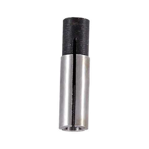 Super Duper Precision 6mm To 3.175mm Engraving Bit CNC Router Tool Adapter ER Collet Holder with black steel finish.