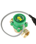 High Sensitivity Water Flow Sensor Switch 220V for Low Pressure Shower Booster Pump with one half inch thread, top view