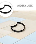 Crescent Shape Concrete Stepping Stone Mold For Garden Pathways And Patio DIY Paver Making Reusable ABS Plastic Cement Floor Mold