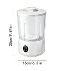 Slick Portable Mini Washing Machine For Underwear And Socks Featuring Three Gentle Wash Programs, shown in white, 25cm height.