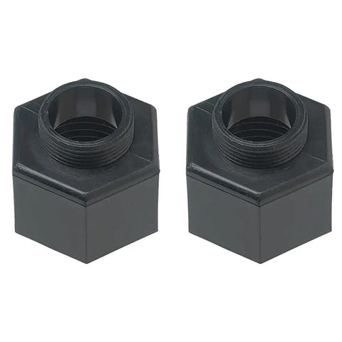 Shrub Head Sprinkler Adapter Without Nozzle 10 Pack Durable Plastic Half Inch FPT Inlet Fits PVC Or Aluminum Risers