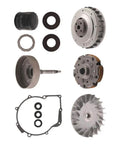 Wet Clutch Carrier Drum Housing Primary Sheave One Way Replacement For UTV500 And UTV700 parts layout with gasket and sheaves
