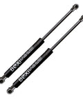 Heavy Duty Trunk Lift Support Struts Pair For Infiniti M30 1991 Through 1992 Coupe Convertible Gas Shock Dampers with black finish.