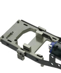 Metal Chassis Frame Upgrade Kit For C14 C24 1/16 RC Cars, durable alloy frame detail, easy install view, yellow