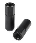 Heavy Duty 20 Pack Black Forged Aluminum Wheel Lug Nuts M12x1.5 Tuner Style Conical Seat 60 Degree Hub Screws Ultra Lightweight Upgrade, black alloy lug nuts