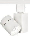 Exterminator II LED Energy Star Track Fixture White, Low Profile Die Cast Aluminum Lighting With Lens Accessory And Glare Control