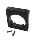 Split Clamp Spindle Mount Kit For 52 65 71 80mm Aluminum, Beefy Aluminum Alloy Construction For CNC Routers And Milling Machines