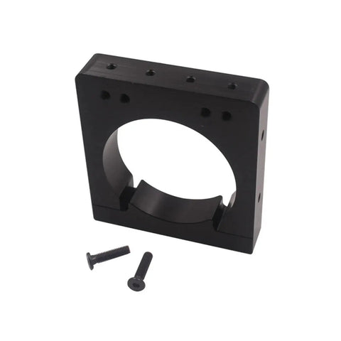 Split Clamp Spindle Mount Kit For 52 65 71 80mm Aluminum, Beefy Aluminum Alloy Construction For CNC Routers And Milling Machines