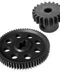 64T Metal Spur Gear And 21T Pinion Motor Gear Combo For 1 Tenth RC Cars And Trucks Beefed Up For Redcat Volcano EPX Lightning EPX Pro