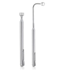 Flexible Magnetic Pickup Tool Set 5 Lb With 23.6 Inch Bendable Extension And Pen Clip tools side by side