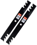 YTH22V46 46 Inch Mulching Replacement Mower Blades For Husqvarna And Compatible Models With Five Star Mounting Pattern 405380 532405380