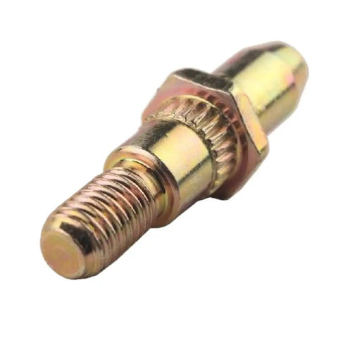 Fullsize Door Hinge Pin And Bushing Kit For 4 Doors Includes Pins Bushings Washers Lock Nuts To Fix Squeaky Clunks And Restore Tight Fitment On Heavy Duty Vehicles Without The Hassle Or Expense. single gold hinge pin with bushing and lock nut