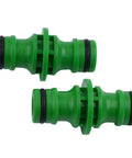 10 Pack Double Male Hose Pipe Connectors Quick Fit Plastic Adapters With Rubber O Ring For Garden Watering Hoses ABS Quick Connectors No Leak Easy Snap On Durable Outdoor Use