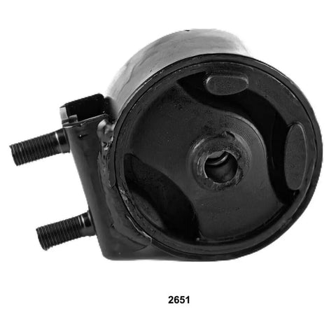 Ford Escort 1991 1996 Engine Transmission Mount Kit Front Engine Mount Right Engine Mount Left Transmission Mount Rear Transmission Mount Replacement Set For A Beefed Up Ride And Smoother Vibration Free Driving black rubber mount close-up