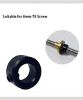 Heavy Duty 5/16 Inch Bore Shaft Collar With Zinc Plated Solid Carbon Steel Lead Screw Lock Ring for 8mm T8 screw