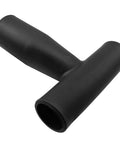 Black Ergonomic T Shaped Spade Handle Replacement Grip Fits 35mm Inner Diameter Plastic Shovel Handle For Standard Garden Spades Rakes And Forks