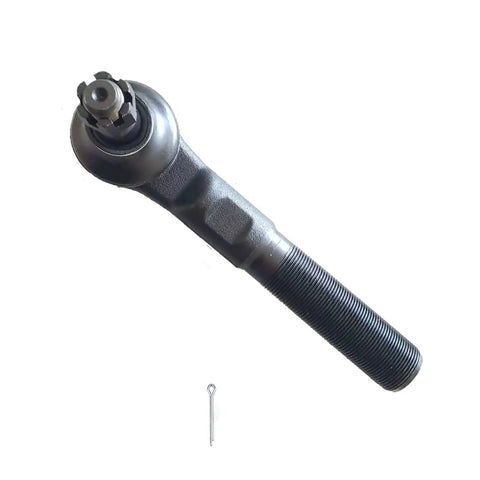 Beefy 10 Piece Front Tie Rods Ball Joints And Rear Drag Link Suspension Kit For Jeep Wrangler 07-17 Upgrade For Off Road Durability With Front Upper And Lower Ball Joints And Rear Sway Bar End Links, black threaded tie rod end with cotter pin