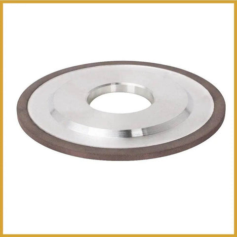 Pro Grade Resin Bond Grinding Wheel For Tungsten Steel Carbide And Stone 240 Grit Heavy Duty Cutting Disc, front view