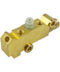 Heavy Duty Brass Brake Proportioning Valve for four wheel disc systems, pressure control, fits Chevy Ford Chrysler, brass construction.