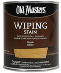 Eight Pack Of 1 Qt Maple Interior Oil Based Wiping Stain Semi Transparent Top Shelf Wood Finish Rich Deep Hue Control Easy Wipe On Application Smooth As Glass Pro Level Crafting can shown with oil-based wood stain label and maple color.