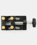 Cool Tofficu Pearl Vise With Polishing Clamp Base And Bench Fix For Jewelry Repair DIY Carving Workholding Tool, black clamp top view.