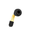 2 Pack Angled Valve Stems 90 Degree Brass Valve With Snap In Rubber Base For Tubeless Tire Rims On Motorcycle Scooter ATV 10.3mm Diameter For Your Ride Durable Dust Cap Included