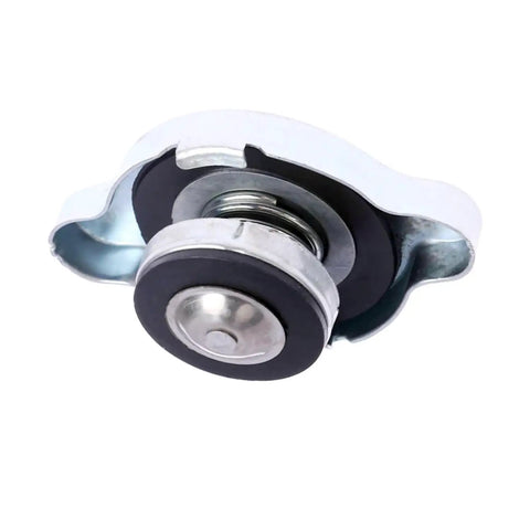 Radiator Cap Assembly Direct Fit For Hyundai And Kia Cars OEM 253303K000 2533039100, detailed close-up showing metal and rubber seal.