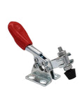 M4 Screw Fast Locking Lever Clamp Kit For Quick Clip Fixtures Leveling Fixed Clamp With Universal Horizontal And Vertical Mounting GH201 Style 200 Pieces For Precise Secure Workholding, stainless steel lever clamp