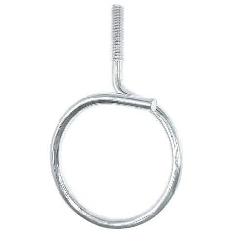 Two Inch Bridle Rings, 30 Pack, One Quarter By Twenty Threaded, Heavy Duty Steel Cable And Wire Hangers for Low Voltage Wiring