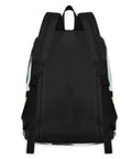 Back view of Daisy Dog Backpack With Insulated Cooler Lunch Box, lightweight, scratch-resistant nylon, multi pocket for 15.6 inch laptop