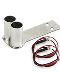RC Light Strips Kit for 1 By 10 Scale RC Cars with metal exhaust tail pipe and lights, durable aluminum build, easy install.