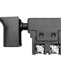 Badass Replacement Speed Regulating Switch For Electric Drill Planer And Marble Cutter With 250V Push Button Quick Install up-close view.