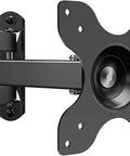 Full Motion Tv Wall Mount For 13 To 32 Inch Led Lcd Displays with swivel arms and VESA plate for easy positioning.