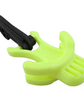 Octopus Regulator Holder For Scuba Diving, Fits Standard Mouthpiece, Easy Clip To BCD D Rings, Durable Yellow Accessory
