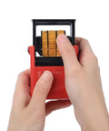 Adjustable Manual Date Coding Machine For Food Bag Label Packaging Print Expiration Dates Easy Gear Change 60 X 40 X 100Mm ABS Plastic Build in use with a hand adjusting date wheel.