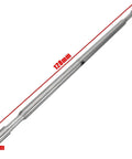 Nibbler Cutter Replacement Arbor For Sheet Metal, Double Head Cutting Tool Accessory, 128x4 mm steel arbor