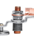 Heavy Duty Magnetic Welding Ground Clamp With Super Strong Neodymium Magnet Earth Holder For 200 Amp 300 Amp And 600 Amp Jobs showing close-up of metal components.