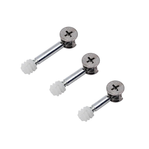 Heavy Duty Furniture Cam Screws 100 Piece Three In One Eccentric Wheel Fasteners For Wardrobes And Cabinets Thickened 40mm Rust Resistant