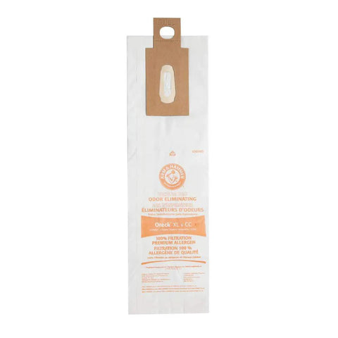 Oreck Upright Vacuum Bag Set For XL And CC Series Nine Pack Replacement Bags For Pet Dander Hair And Pollen Filtration Against Grass