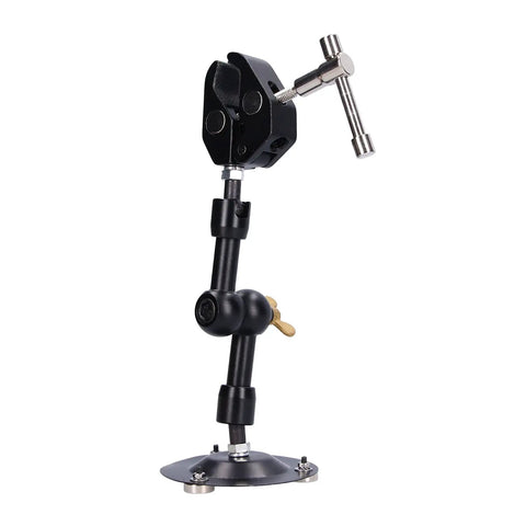 Heavy Duty Soldering Clamp And Stand For Maintenance And Repair, Alloy Steel Fixture Tool, stable bench holder with swivel clamp