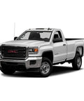 GMC truck with GM Short Antenna For Silverado Sierra 1999-2026 Direct Replacement Mast In Matte Black 3.6 Inch Aluminum Car Wash Safe.